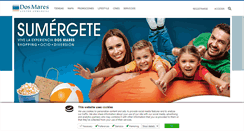 Desktop Screenshot of centrodosmares.com